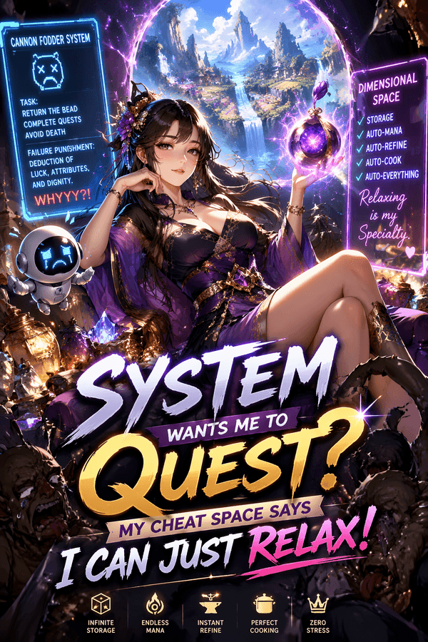 System Wants Me to Quest? My Cheat Space Says I Can Just Relax!