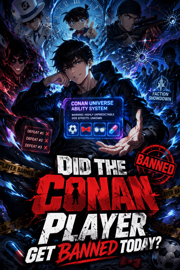 Did the Conan Player Get Banned Today?
