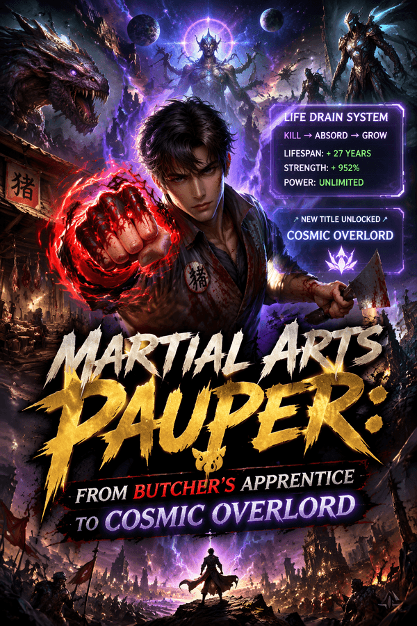 Martial Arts Pauper: From Butcher's Apprentice to Cosmic Overlord