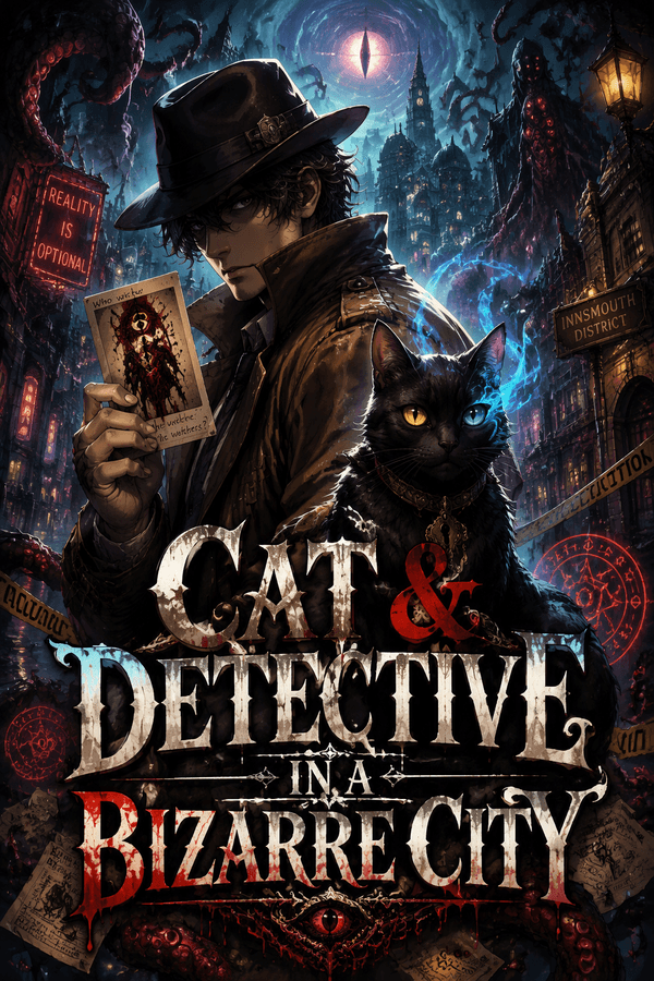 Cat & Detective in a Bizarre City
