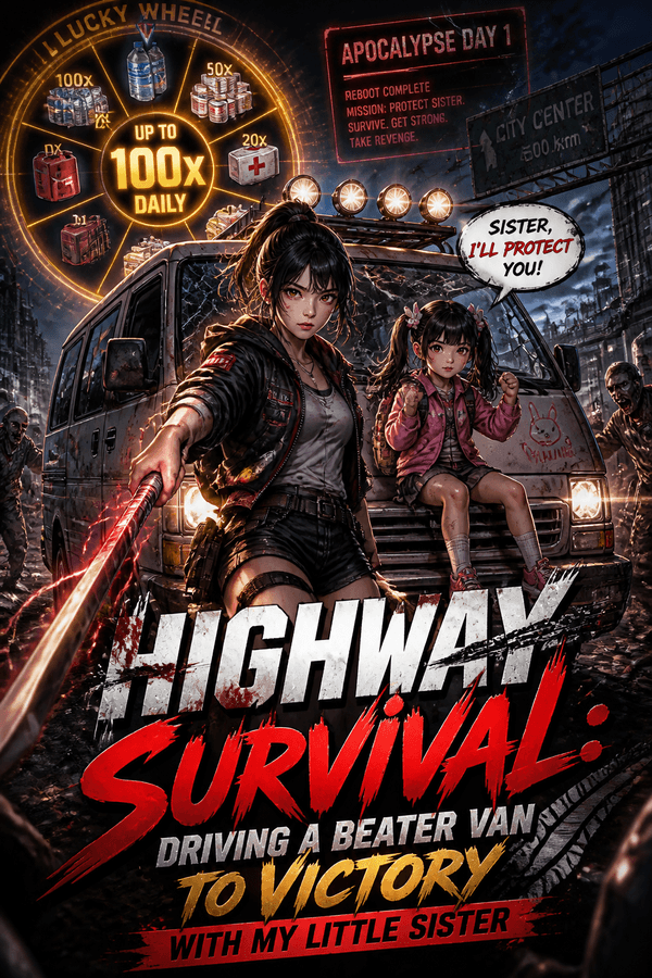 Highway Survival: Driving a Beater Van to Victory with My Little Sister