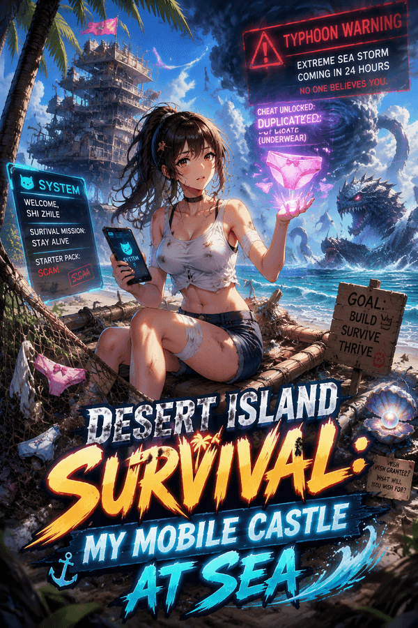 Desert Island Survival: My Mobile Castle at Sea
