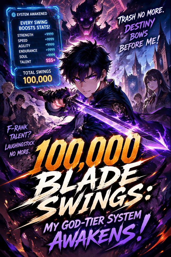 100,000 Blade Swings: My God-Tier System Awakens!