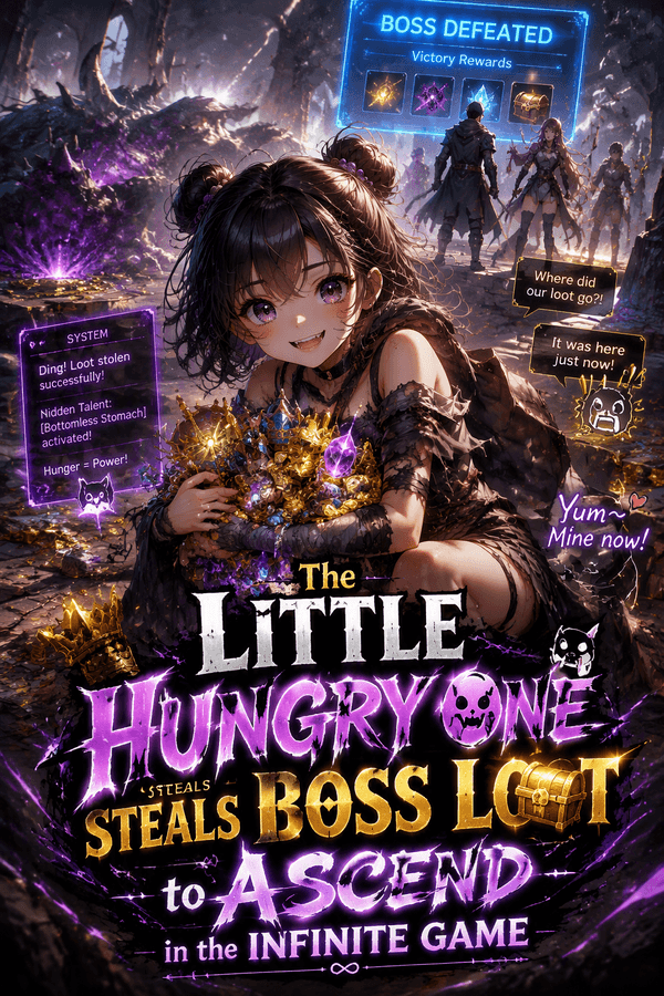 The Little Hungry One Steals Boss Loot to Ascend in the Infinite Game