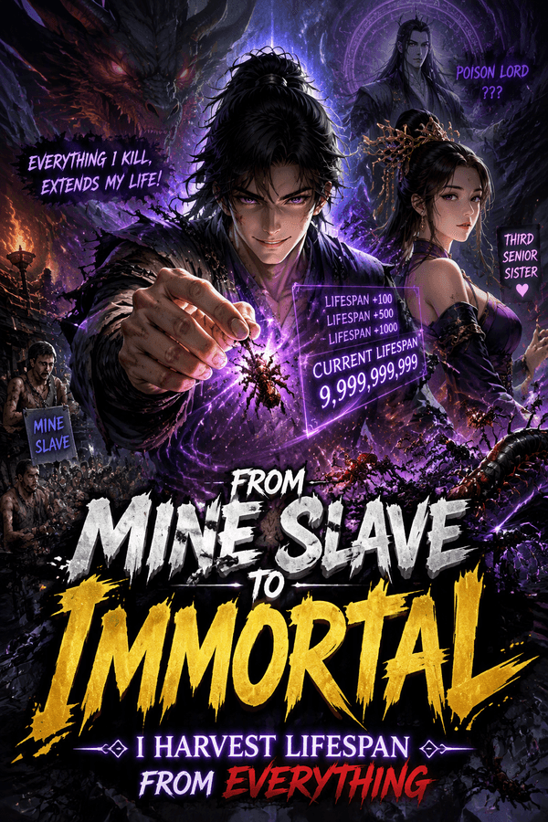 From Mine Slave to Immortal: I Harvest Lifespan from Everything
