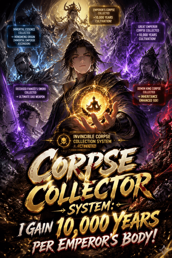 Corpse Collector System: I Gain 10,000 Years Per Emperor's Body!