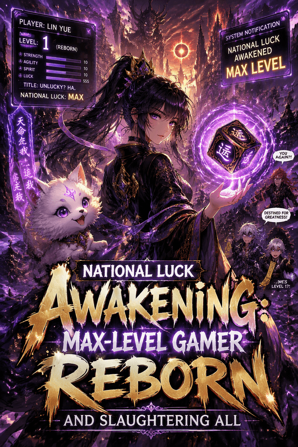 National Luck Awakening: Max-Level Gamer Reborn and Slaughtering All
