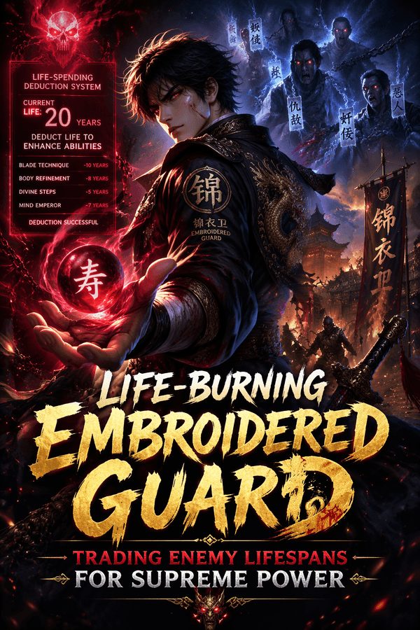 Life-Burning Embroidered Guard: Trading Enemy Lifespans for Supreme Power