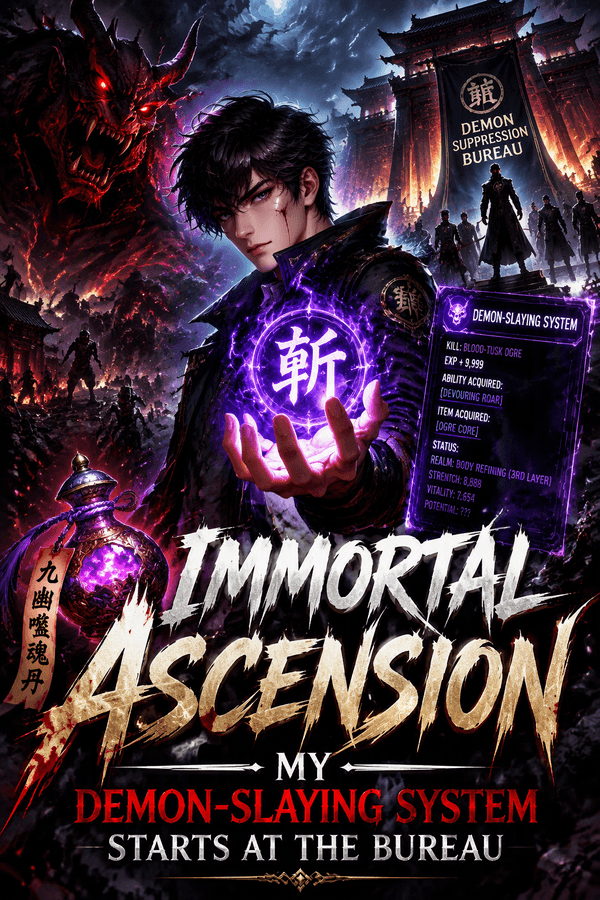 Immortal Ascension: My Demon-Slaying System Starts at the Bureau
