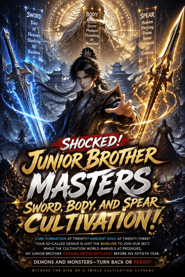 Shocked! Junior Brother Masters Sword, Body, and Spear Cultivation!