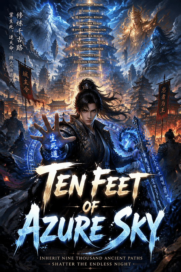 Ten Feet of Azure Sky