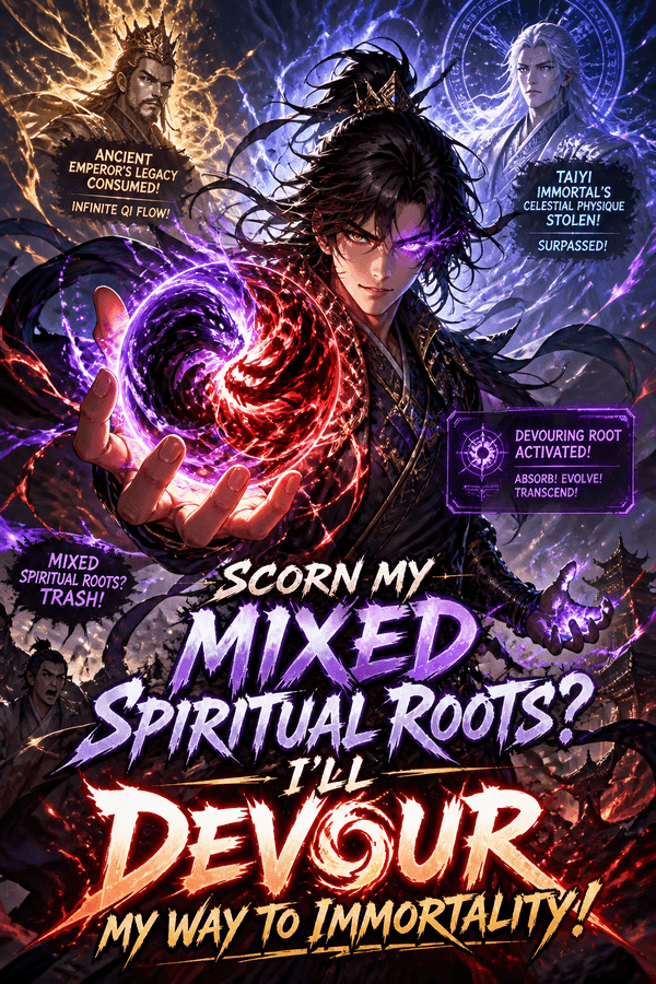 Scorn My Mixed Spiritual Roots? I'll Devour My Way to Immortality!