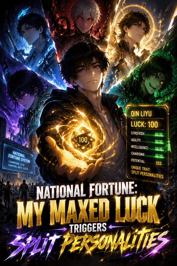 National Fortune: My Maxed Luck Triggers Split Personalities