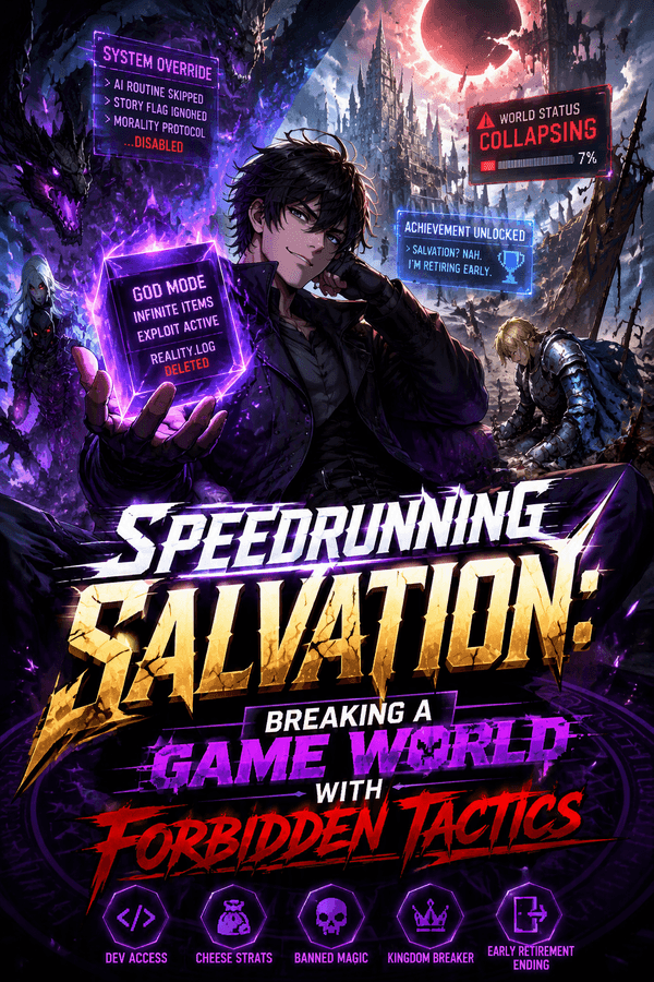 Speedrunning Salvation: Breaking a Game World with Forbidden Tactics