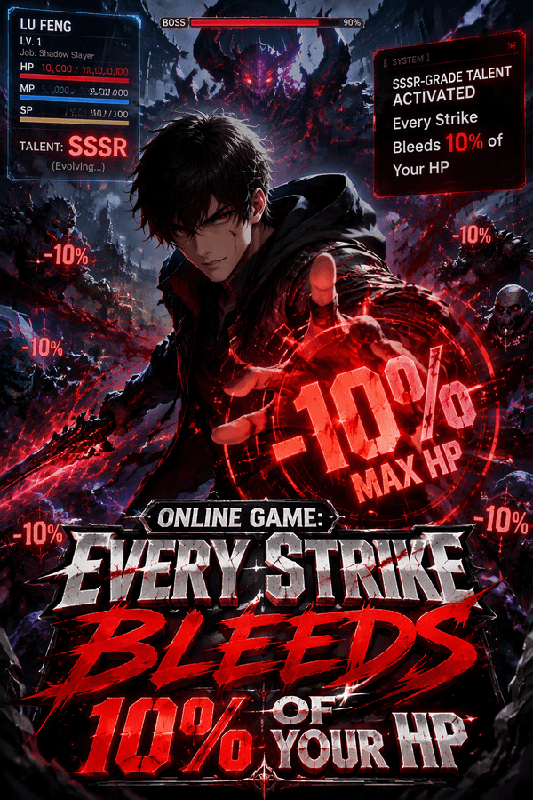 Online Game: Every Strike Bleeds 10% of Your HP