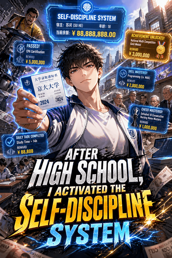After High School, I Activated the Self-Discipline System