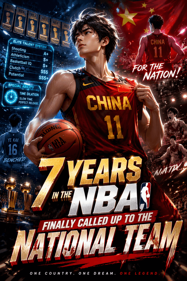 7 Years in the NBA, Finally Called Up to the National Team