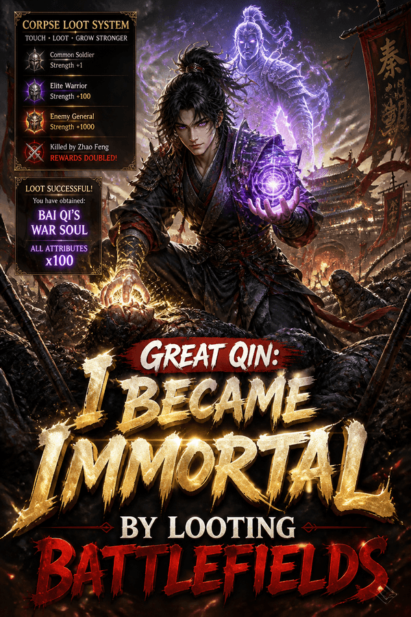 Great Qin: I Became Immortal by Looting Battlefields