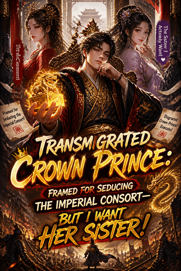 Transmigrated Crown Prince: Framed for Seducing the Imperial Consort—But I Want Her Sister!