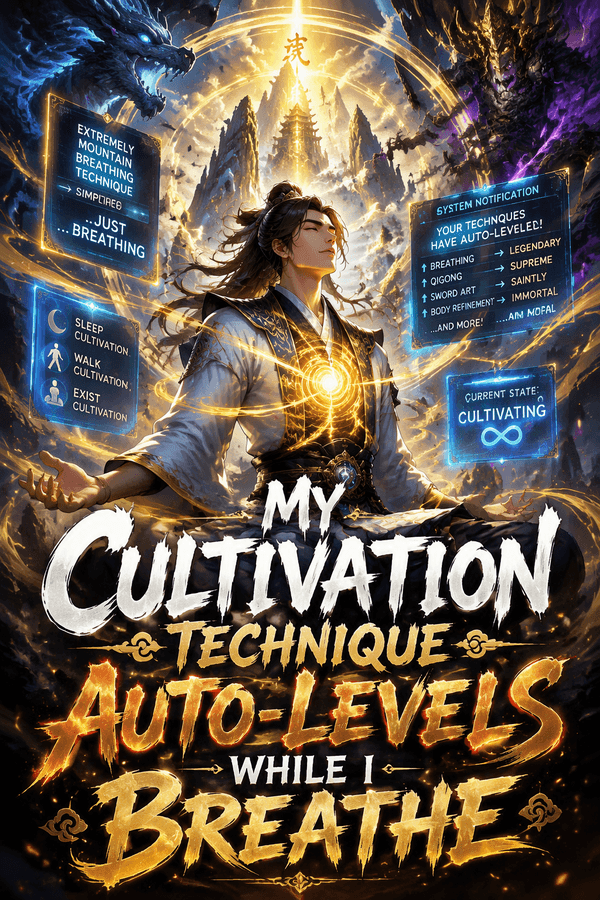 My Cultivation Technique Auto-Levels While I Breathe