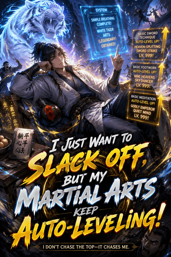 I Just Want to Slack Off, But My Martial Arts Keep Auto-Leveling!