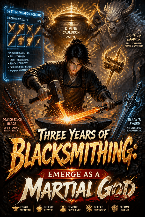 Three Years of Blacksmithing: Emerge as a Martial God