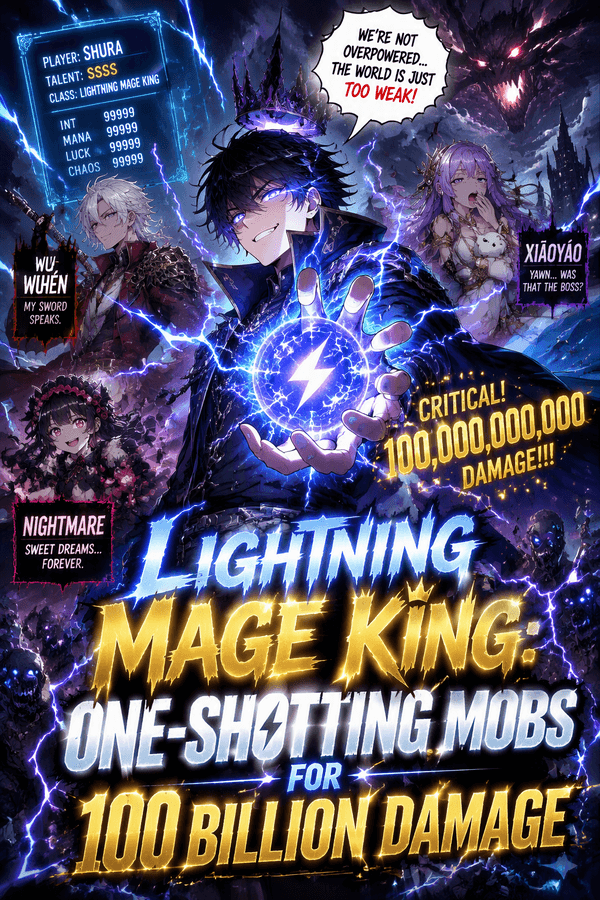 Lightning Mage King: One-Shotting Mobs for 100 Billion Damage
