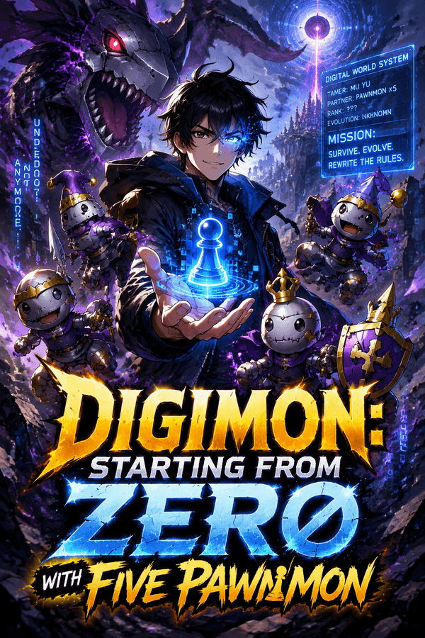 Digimon: Starting from Zero with Five Pawnmon
