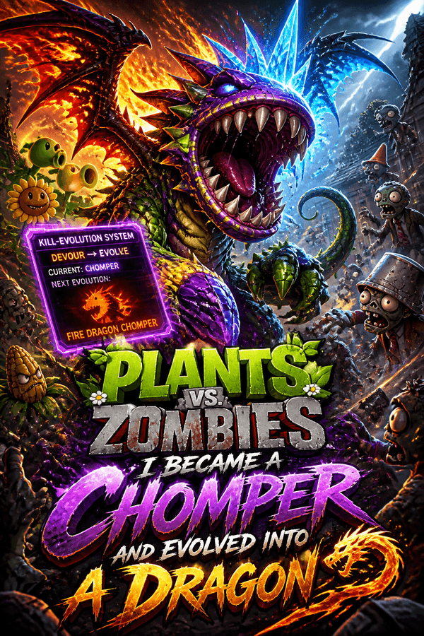 Plants vs. Zombies: I Became a Chomper and Evolved into a Dragon