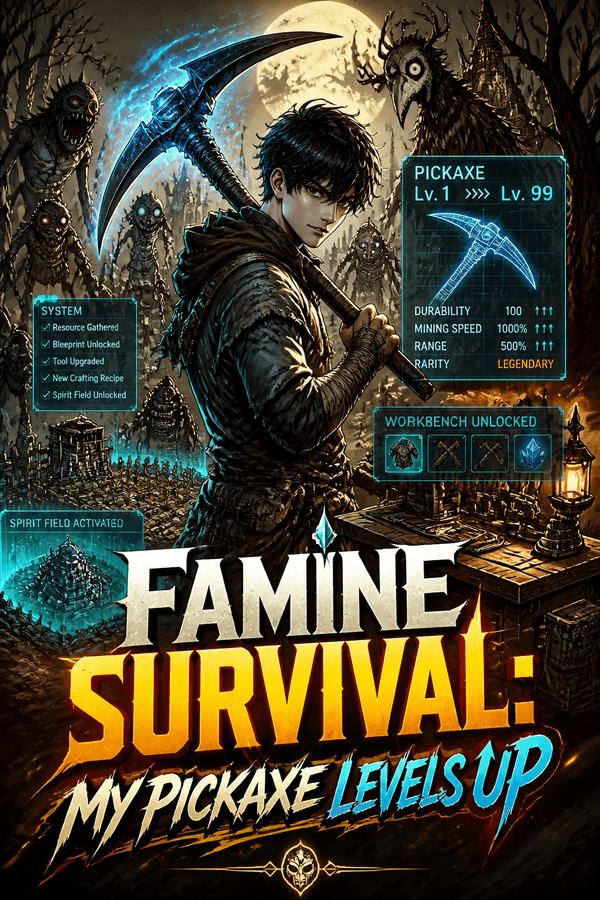 Famine Survival: My Pickaxe Levels Up