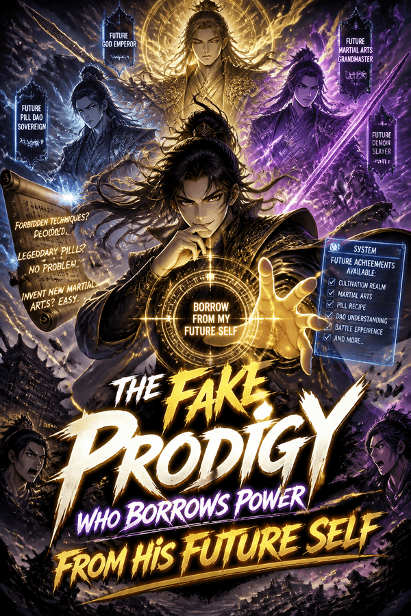 The Fake Prodigy Who Borrows Power from His Future Self
