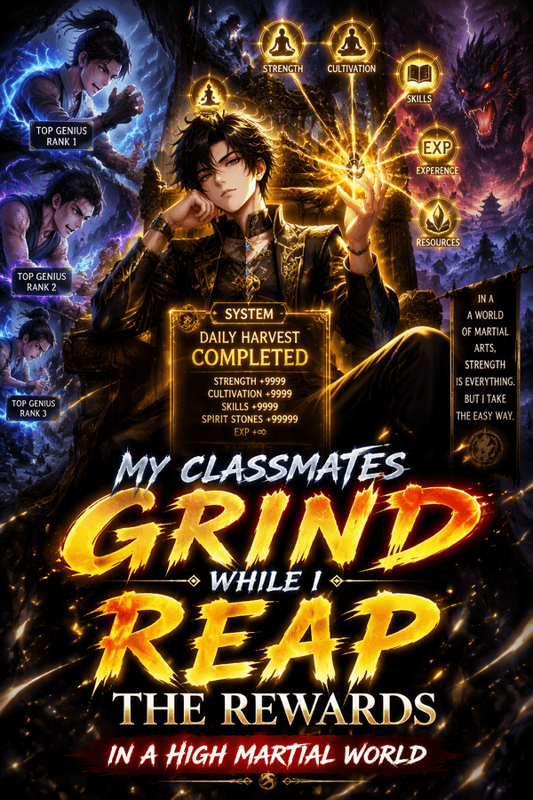 My Classmates Grind While I Reap the Rewards in a High Martial World