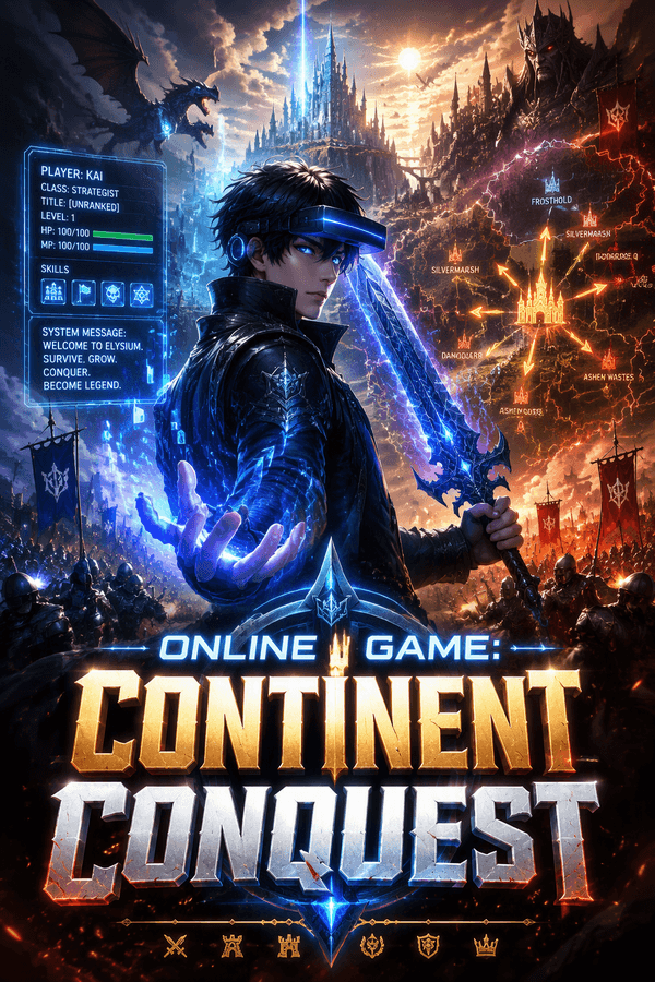 Online Game: Continent Conquest