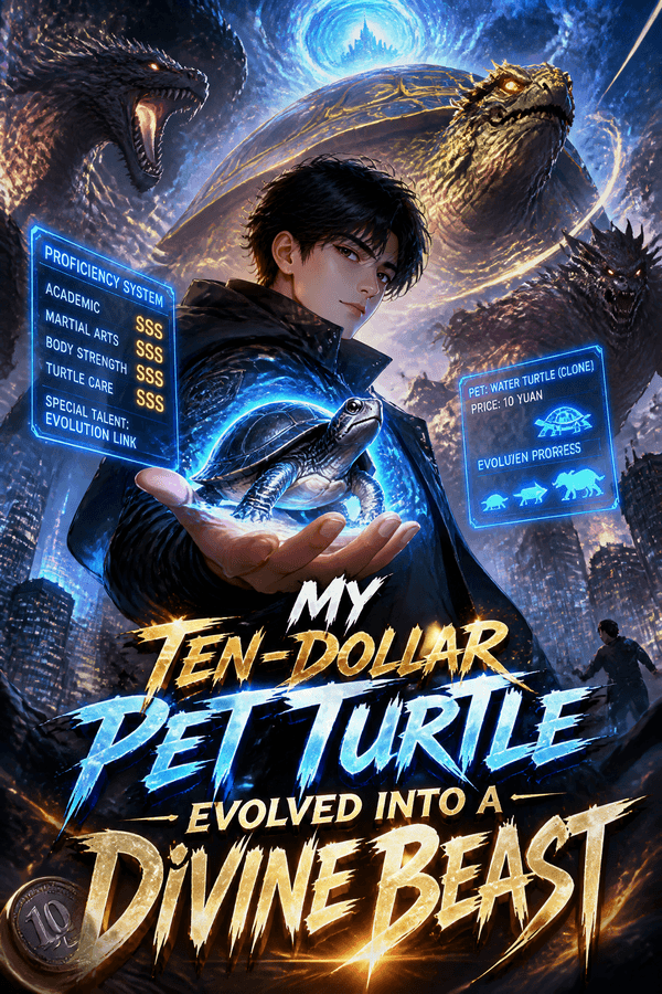 My Ten-Dollar Pet Turtle Evolved Into a Divine Beast