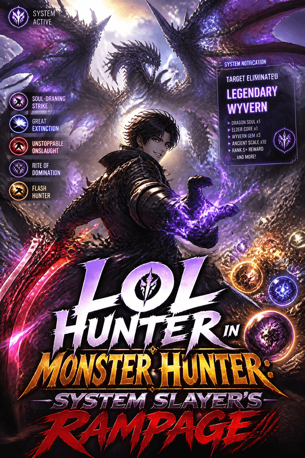 LOL Hunter in Monster Hunter: System Slayer's Rampage