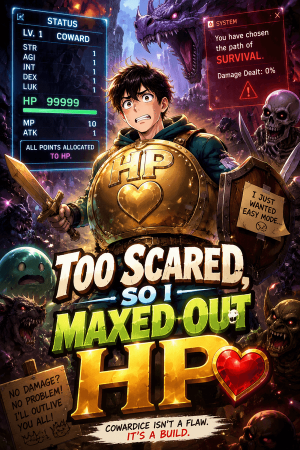 Too Scared, So I Maxed Out HP