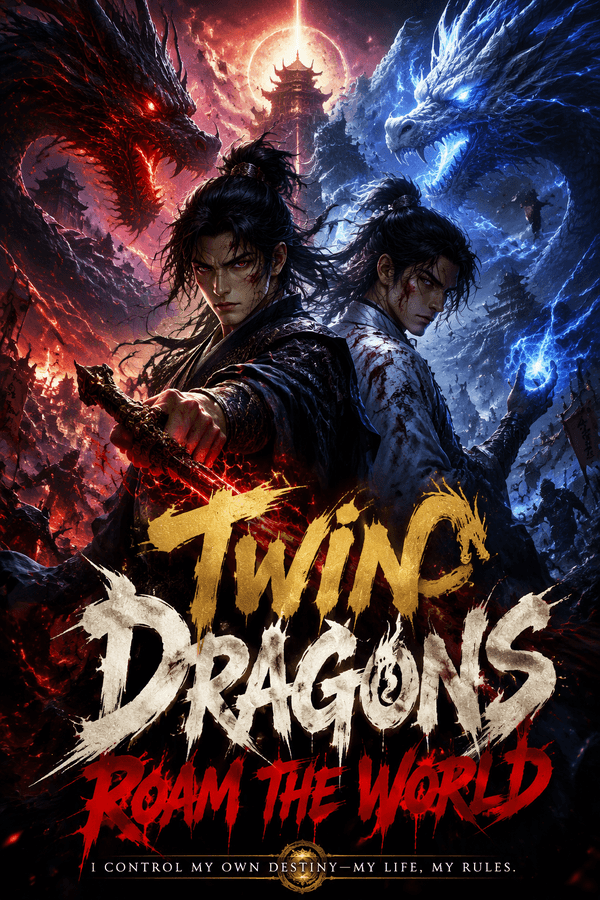 Twin Dragons Roam the World