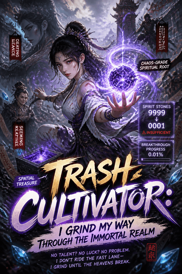 Trash Cultivator: I Grind My Way Through the Immortal Realm