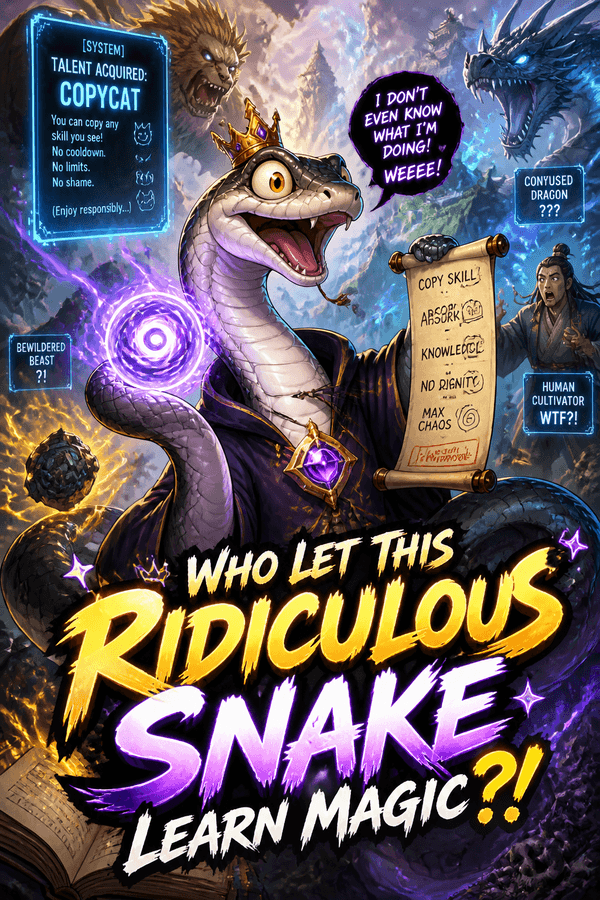 Who Let This Ridiculous Snake Learn Magic?!
