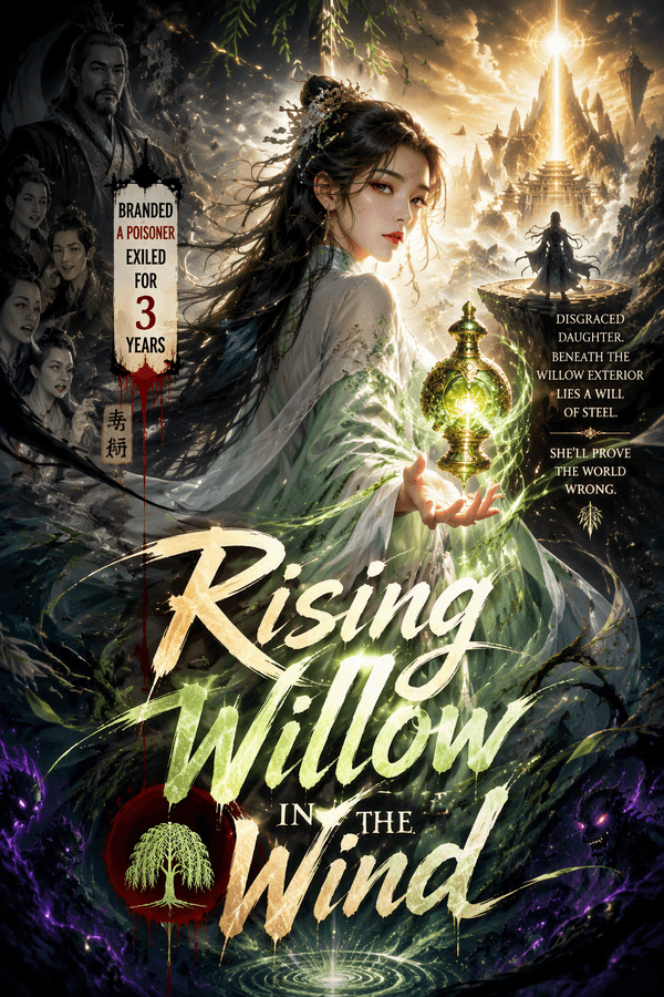 Rising Willow in the Wind