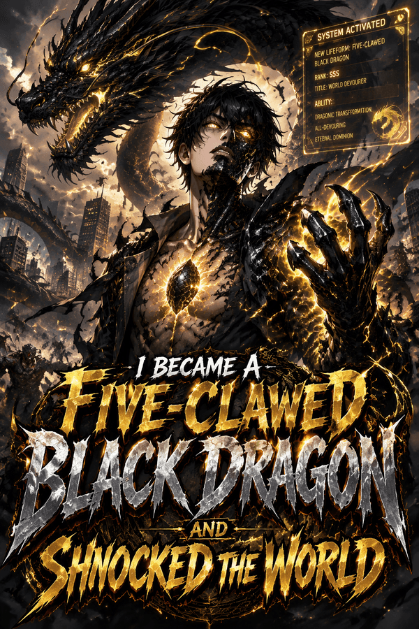 I Became a Five-Clawed Black Dragon and Shocked the World