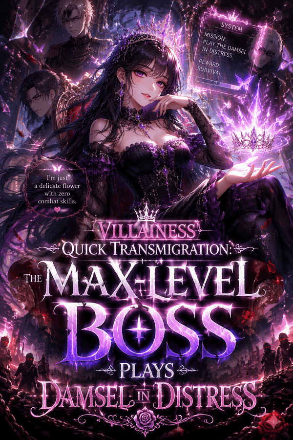 Villainess Quick Transmigration: The Max-Level Boss Plays Damsel in Distress