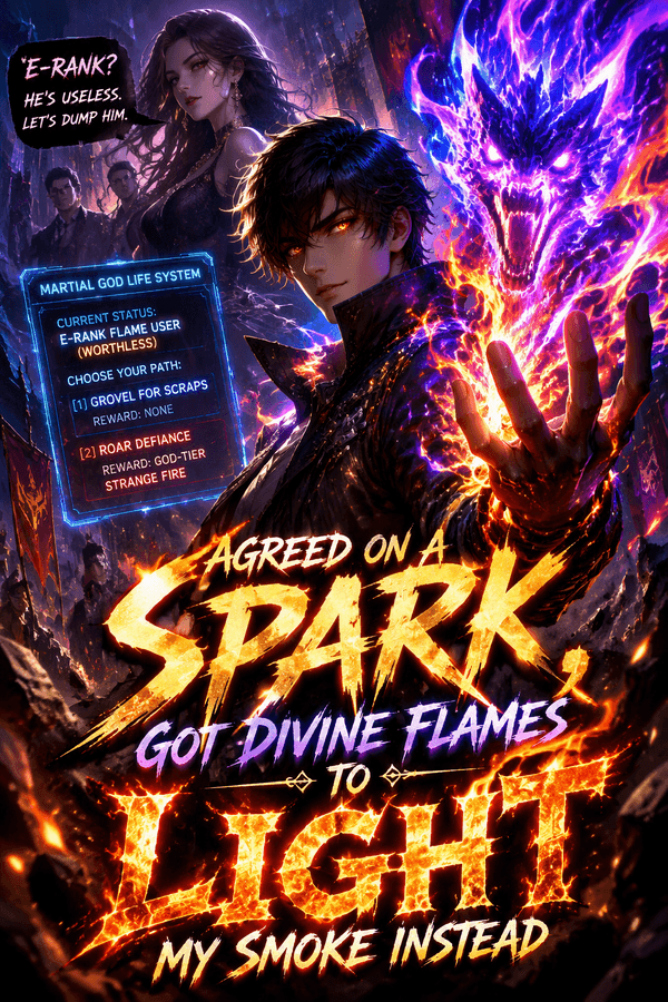 Agreed on a Spark, Got Divine Flames to Light My Smoke Instead