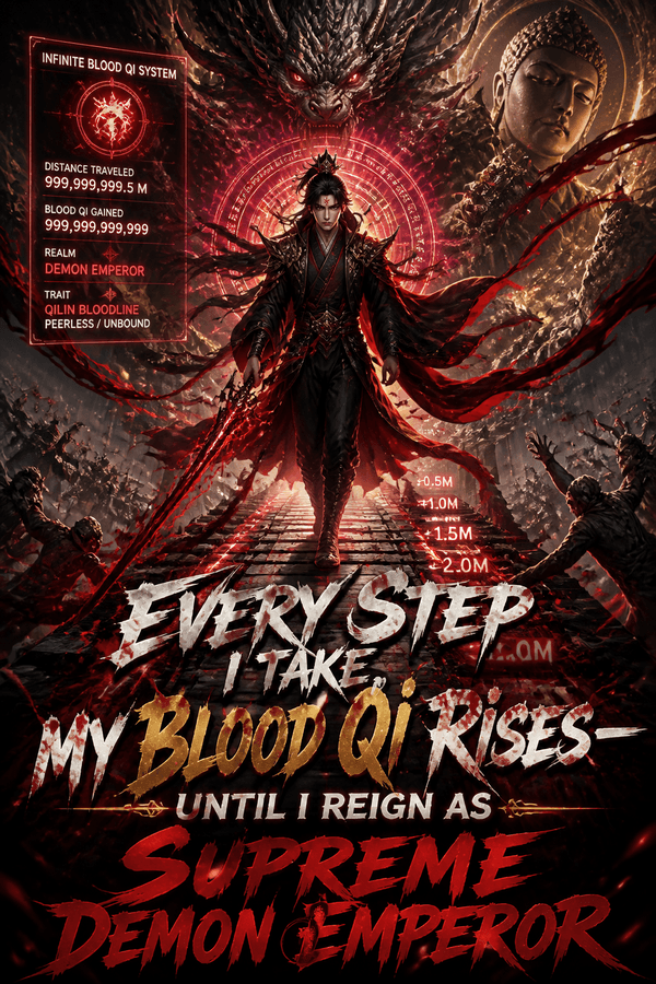 Every Step I Take, My Blood Qi Rises—Until I Reign as Supreme Demon Emperor
