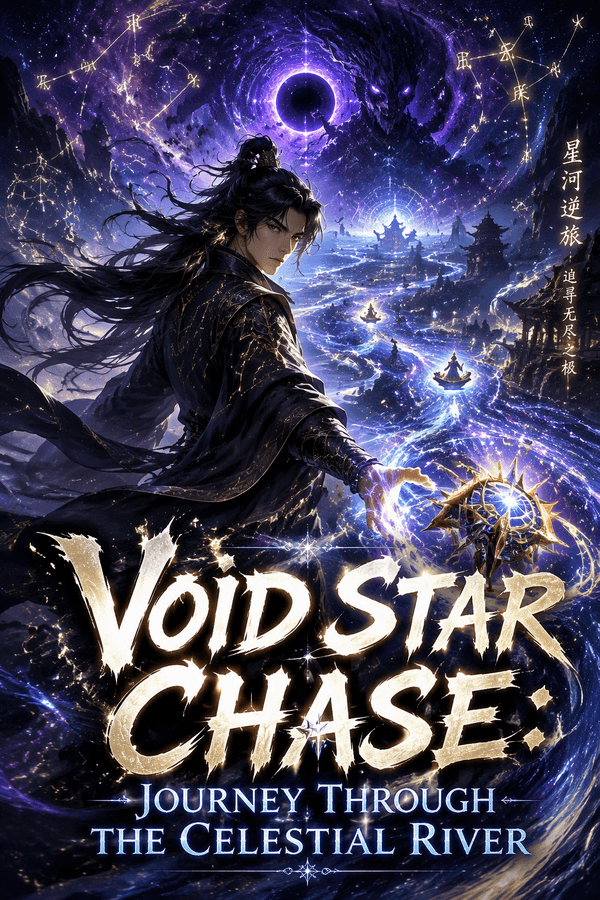 Void Star Chase: Journey Through the Celestial River