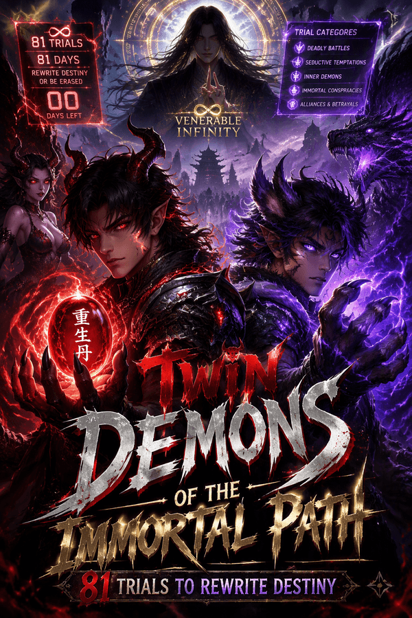 Twin Demons of the Immortal Path: 81 Trials to Rewrite Destiny