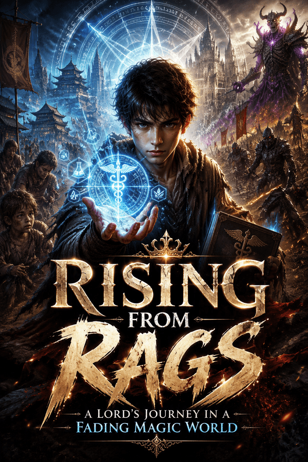 Rising from Rags: A Lord's Journey in a Fading Magic World