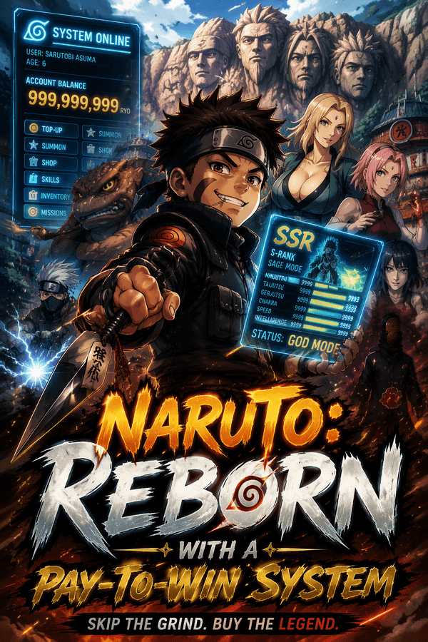 Naruto: Reborn with a Pay-to-Win System