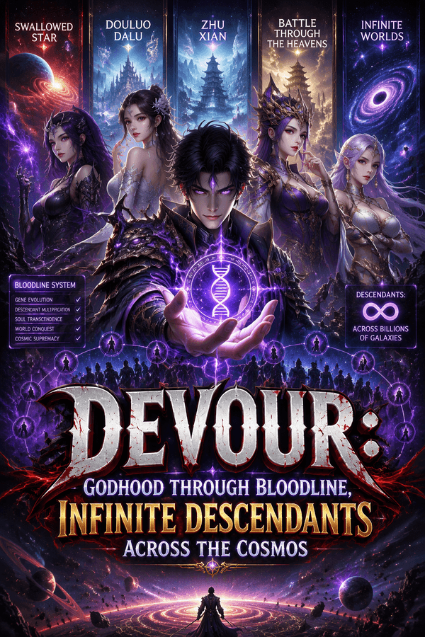 Devour: Godhood Through Bloodline, Infinite Descendants Across the Cosmos