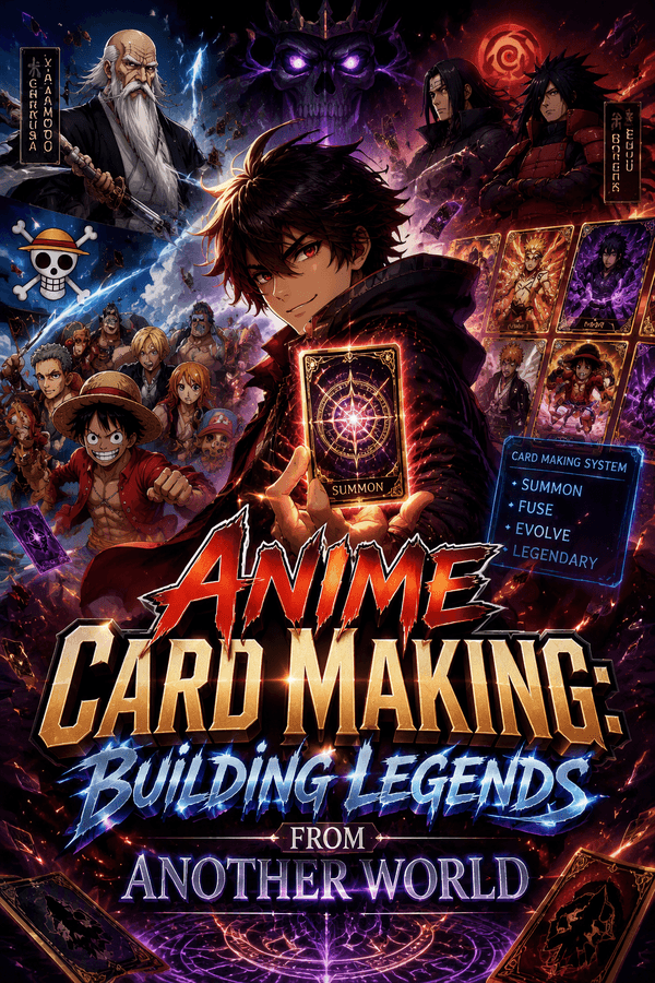 Anime Card Making: Building Legends from Another World